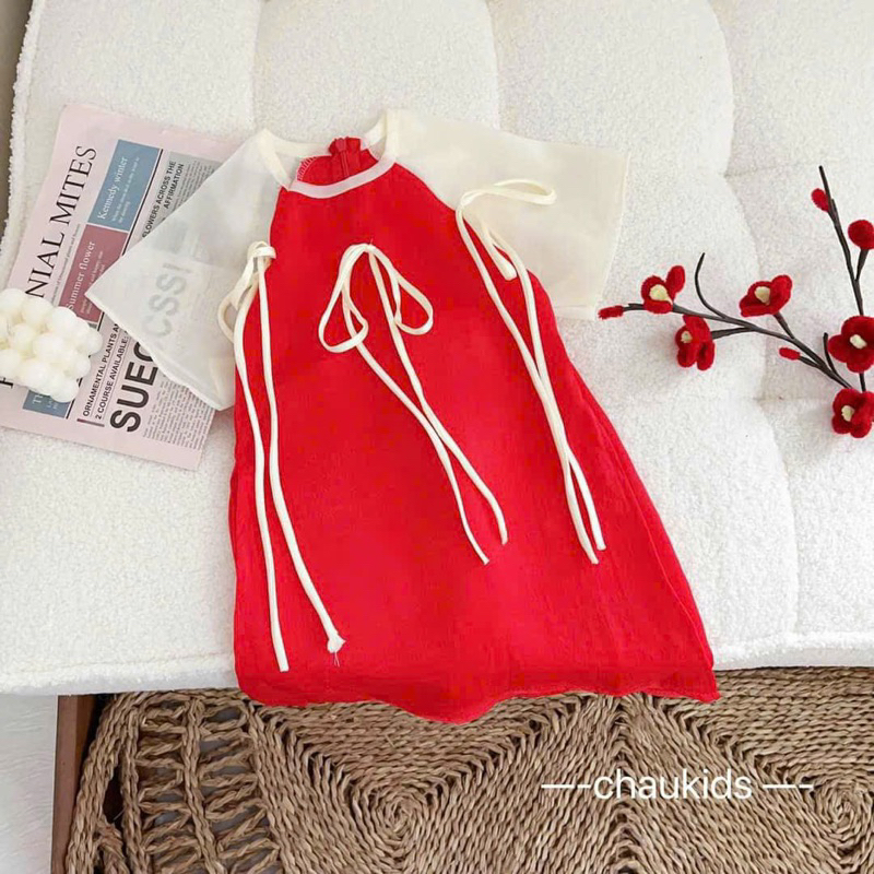 Áo dài / cách tân lụa kim cương