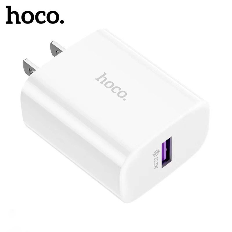Củ sạc nhanh 5A 22.5W Chính hãng Hoco DC59 Sản phẩm chính hãng thương hiệu Hoco