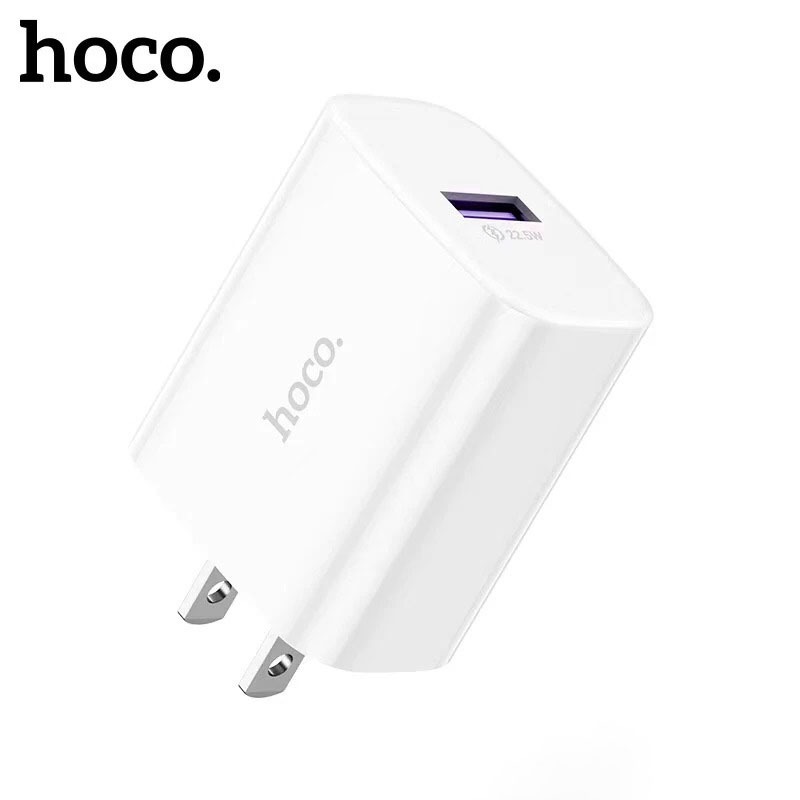 Củ sạc nhanh 5A 22.5W Chính hãng Hoco DC59 Sản phẩm chính hãng thương hiệu Hoco
