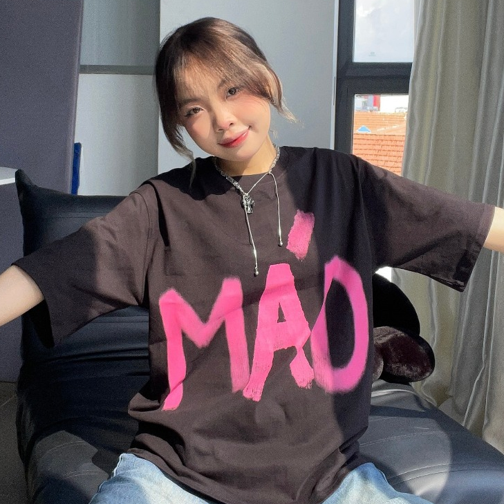 Áo Thun Ngắn Tay In Hình Fancy Tshirt Madmind 100% Premium Cotton - Màu Đen