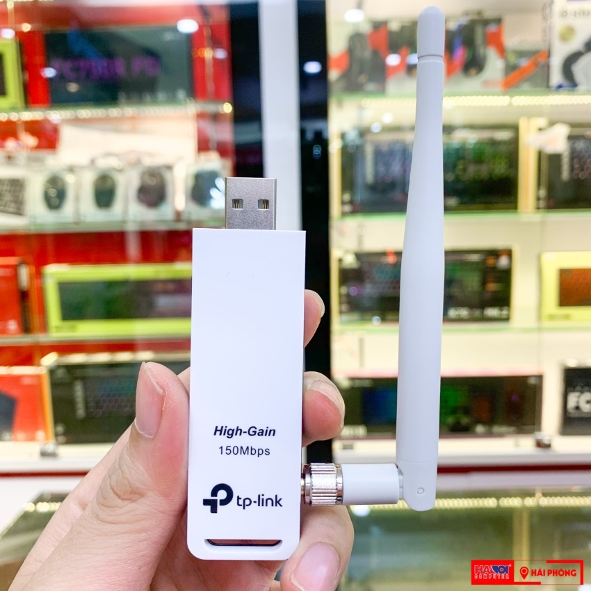 CARD MẠNG KHÔNG DÂY USB TP-LINK TL-WN722N WIRELESS N150MBPS