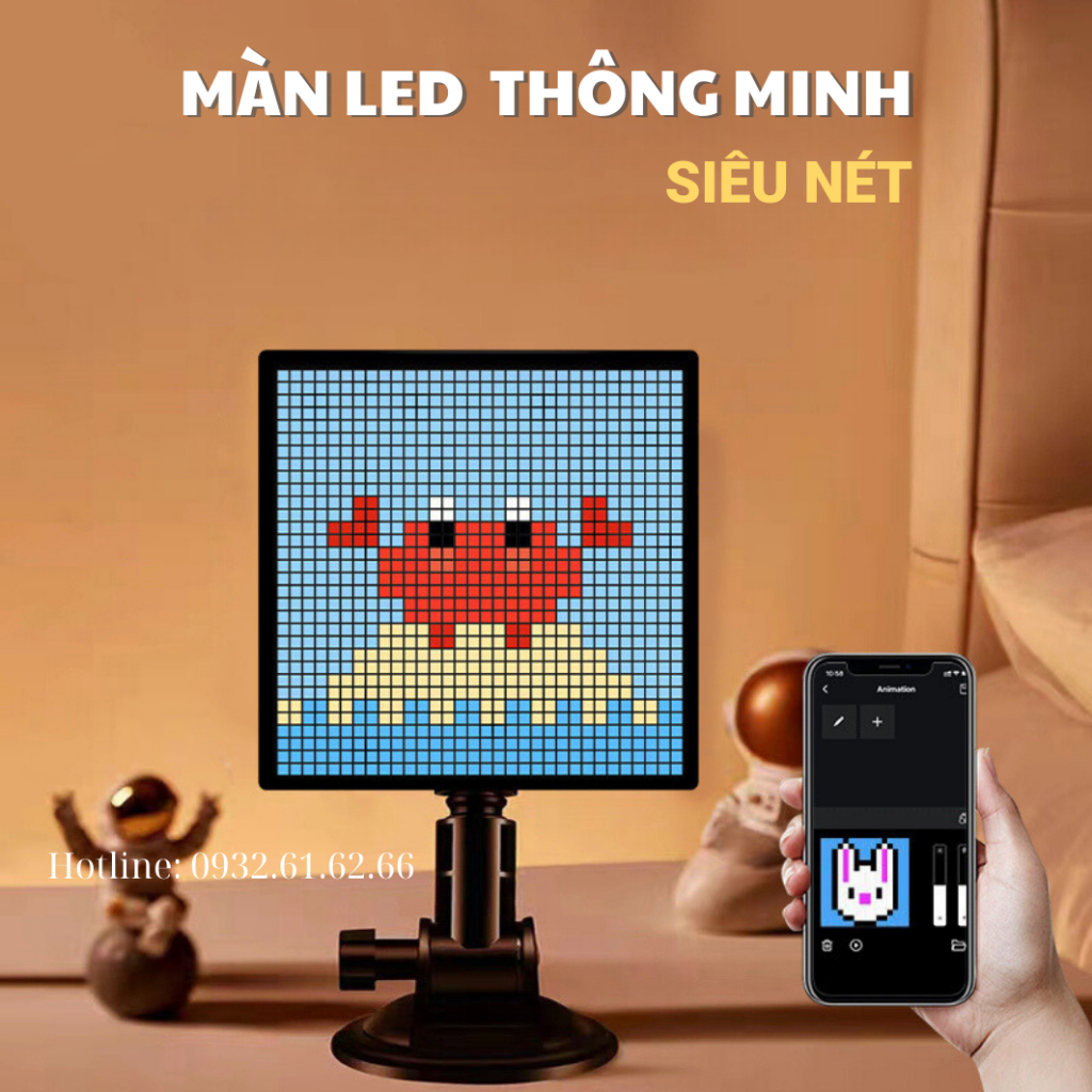Màn hình Led để bàn - điều khiển bằng App