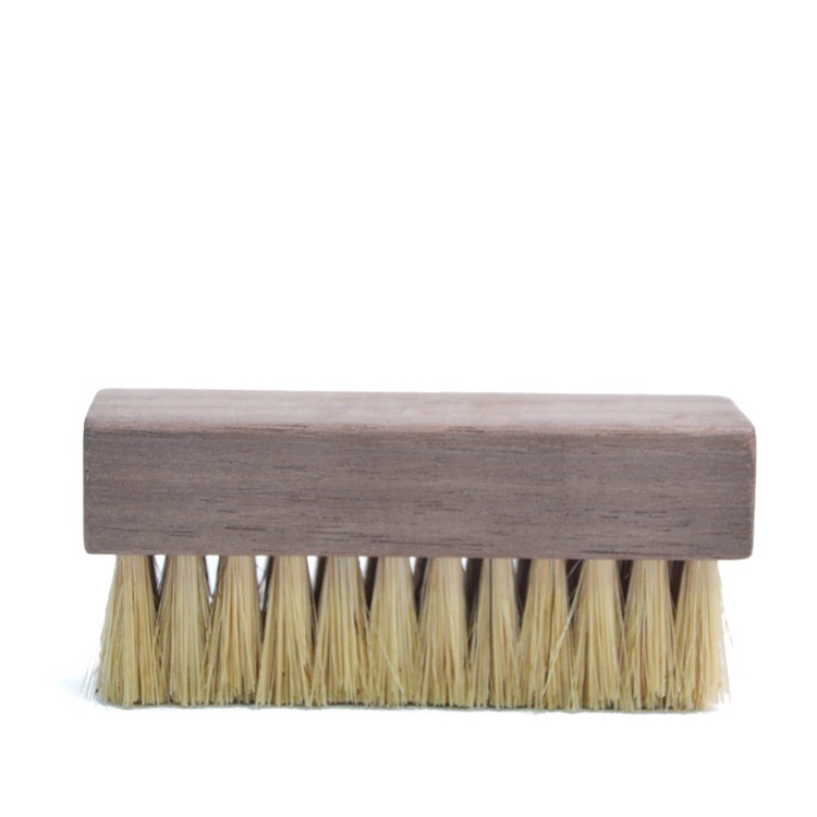 Bàn chải vệ sinh giày lông heo & lông nhựa PP bản cho giày vải sneaker XIMO BCDG17