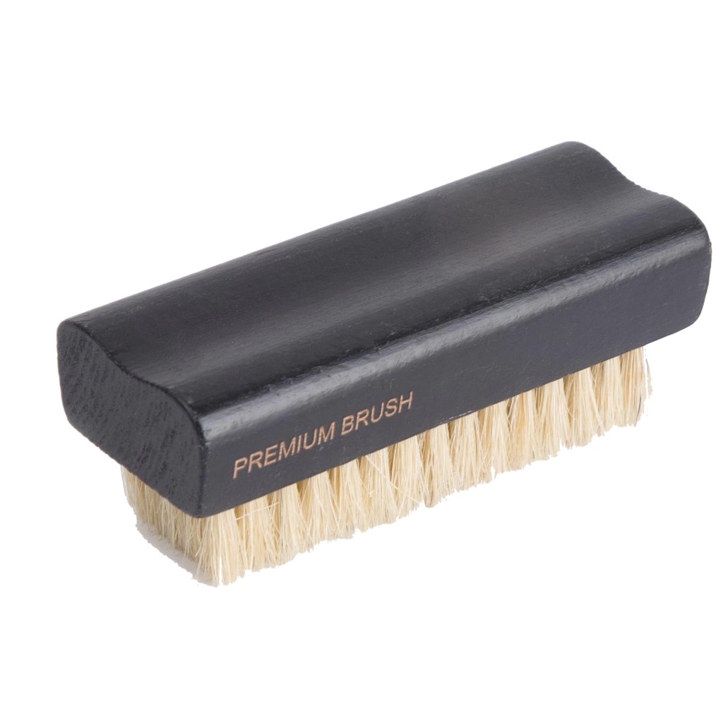 Bàn chải vệ sinh giày lông heo & lông nhựa PP bản cho giày vải sneaker XIMO BCDG17