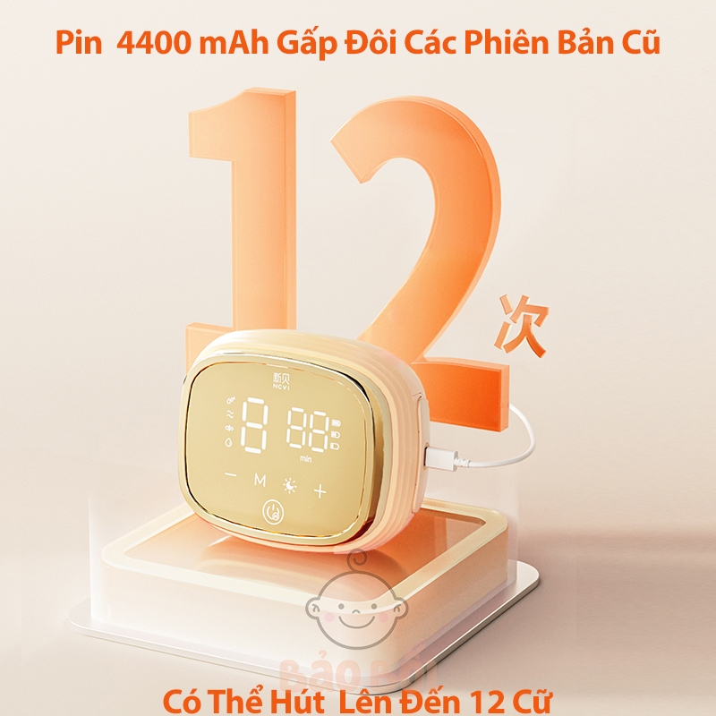Máy Hút Sữa Điện Đôi Tân Bối Nevi Bản Nâng Cấp