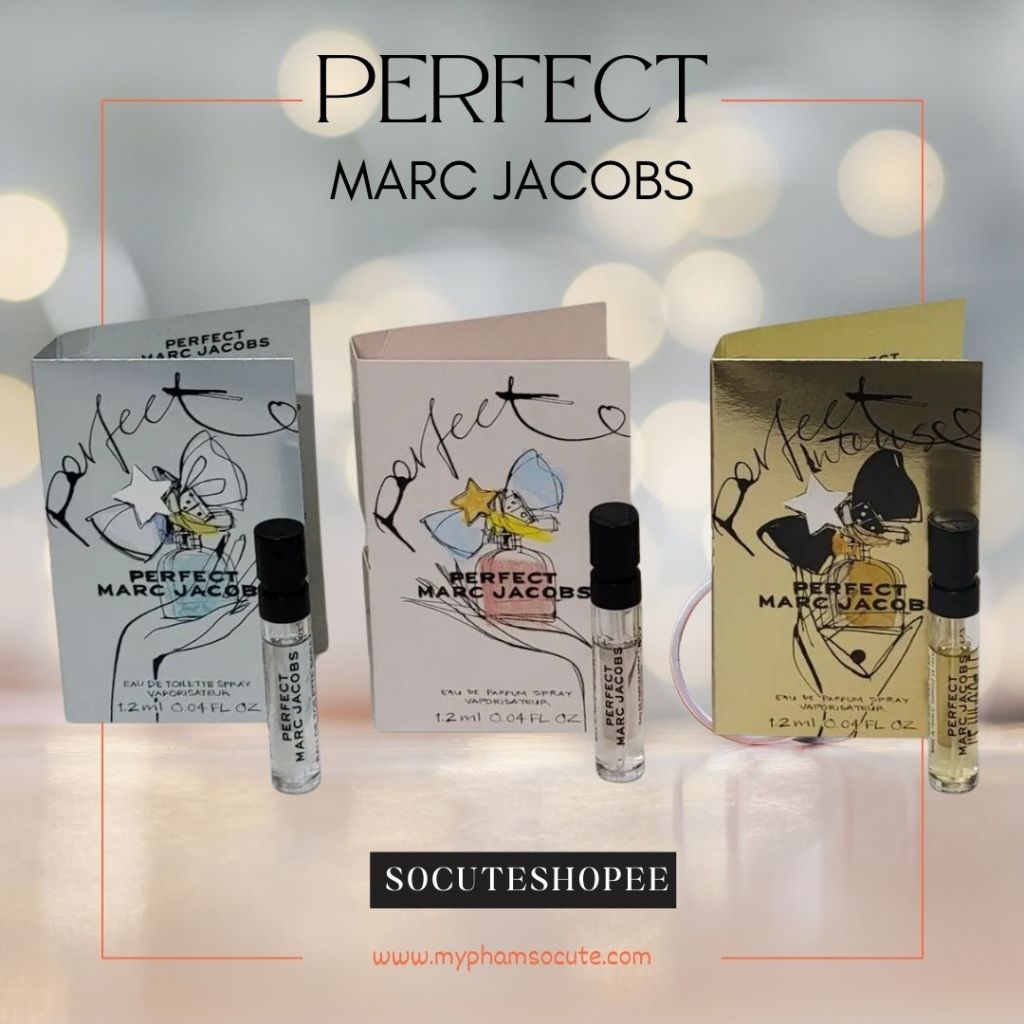 Vial chính hãng nước hoa Marc Jacobs Perfect Intense - Perfect EDP [1.2ml]