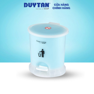 Thùng rác đạp Duy Tân thiết kế Oval size trung