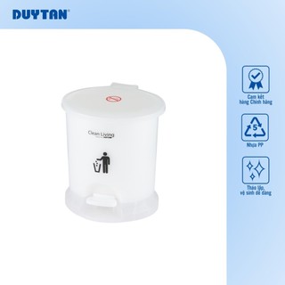 Thùng rác đạp Duy Tân thiết kế Oval size trung