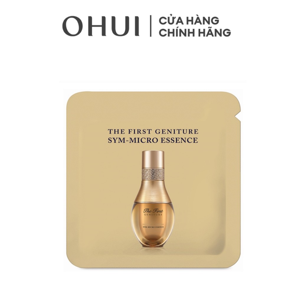 [HB Gift] Tinh chất tăng cường tế bào gốc chống lão hóa toàn diện OHUI The First Sym-Micro Essence 1ml/gói