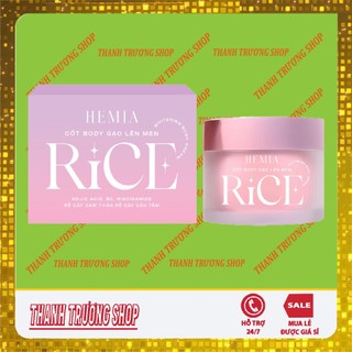 Body hemia hàn quốc, kem body cốt gạo lên men hemia, body thạch tuyết hemia hàn quốc 250gr, kem body hemia dưỡng da