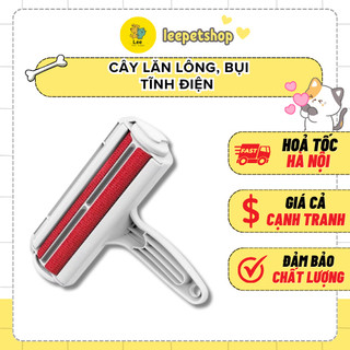 Cây lăn lông chó mèo cầm tay - Cây lăn tĩnh điện hút lông thú cưng tiện lợi