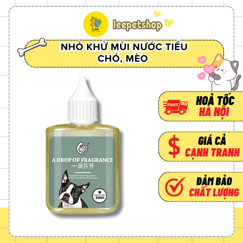 Nhỏ khử mùi cho chó mèo, khử mùi hiệu quả