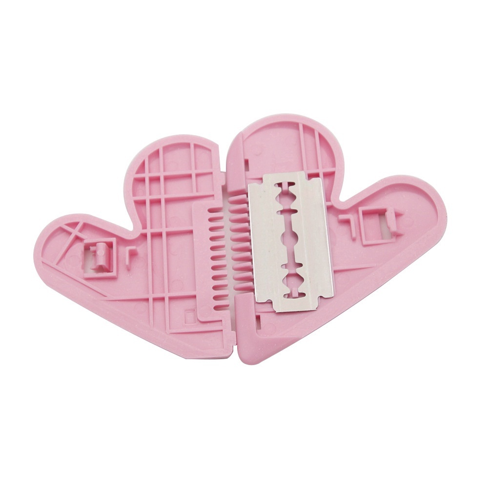 Lược Cắt Tỉa Tóc ,Tạo Kiểu An Toàn Cho  Người Lớn ,Trẻ Em Hình Trái Tim