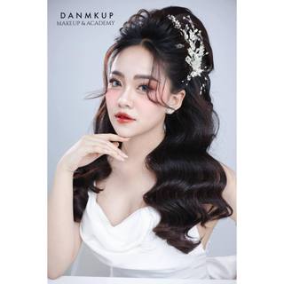 Phụ kiện cưới, hoa cài cô dâu ( HC 195)