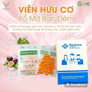 Giảm cân Yanhee vip viên cam chính hãng gói 30 viên giảm 2-3kg, detox xổ mỡ mạnh