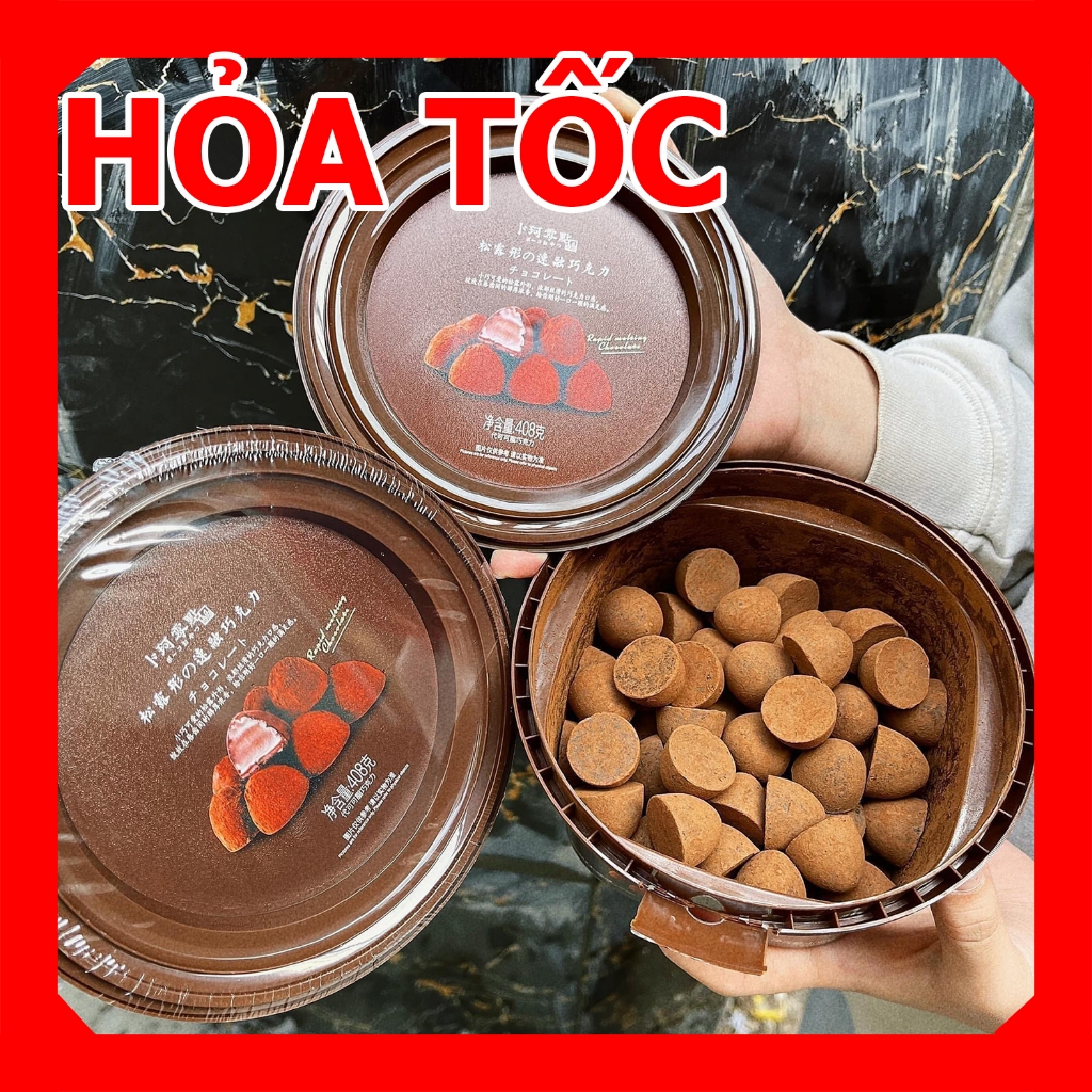 🍫 Socola Nama Tươi - Nắp Pull hũ 408g (chỉ giao Miền Bắc)
