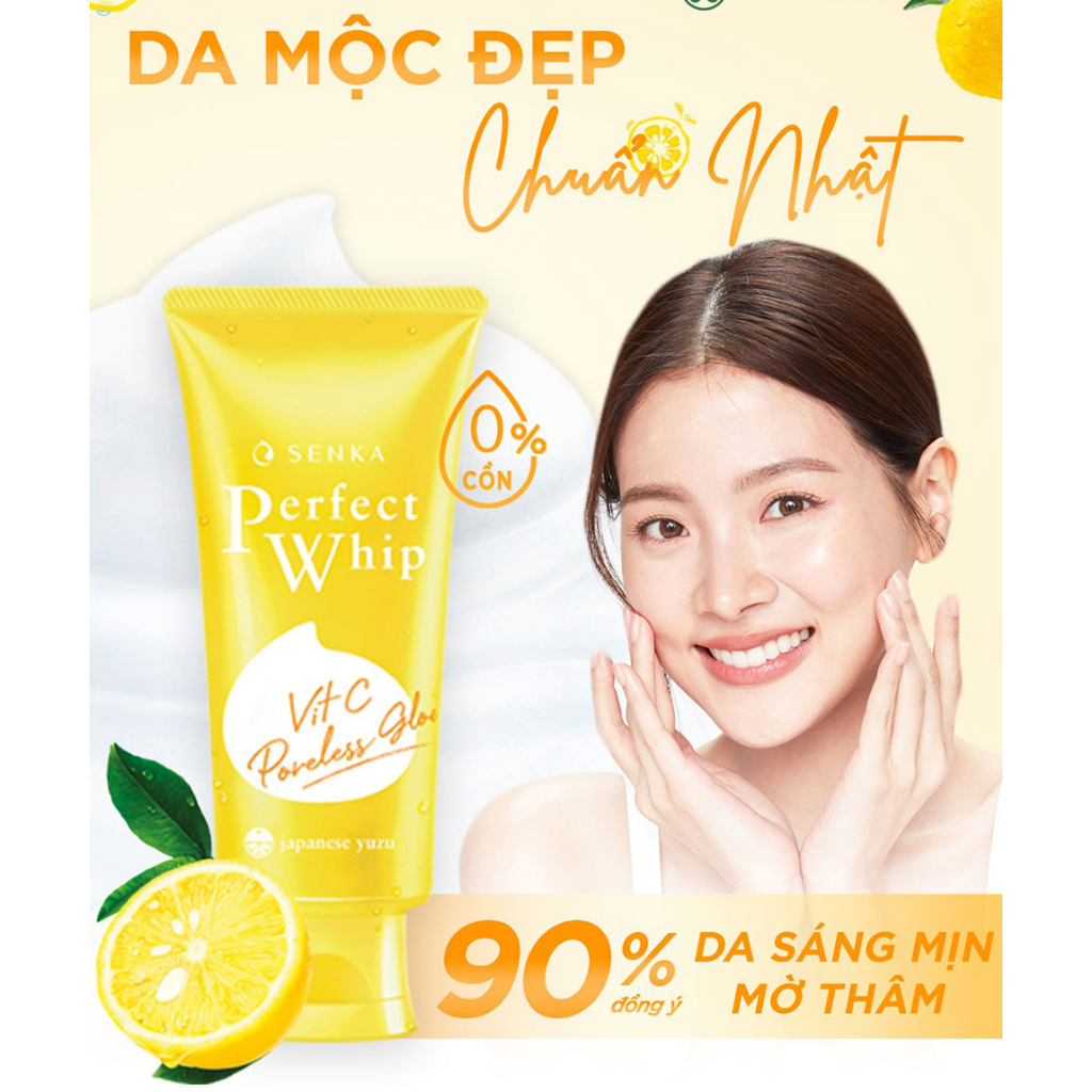 Sữa rửa mặt Senka Perfect Whip 50g