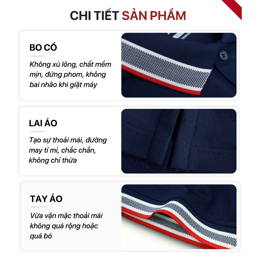 Áo thun Polo nam cao cấp có cổ bẻ SIXMEN CARO BASIC - vải cotton thoáng mát, thanh lịch