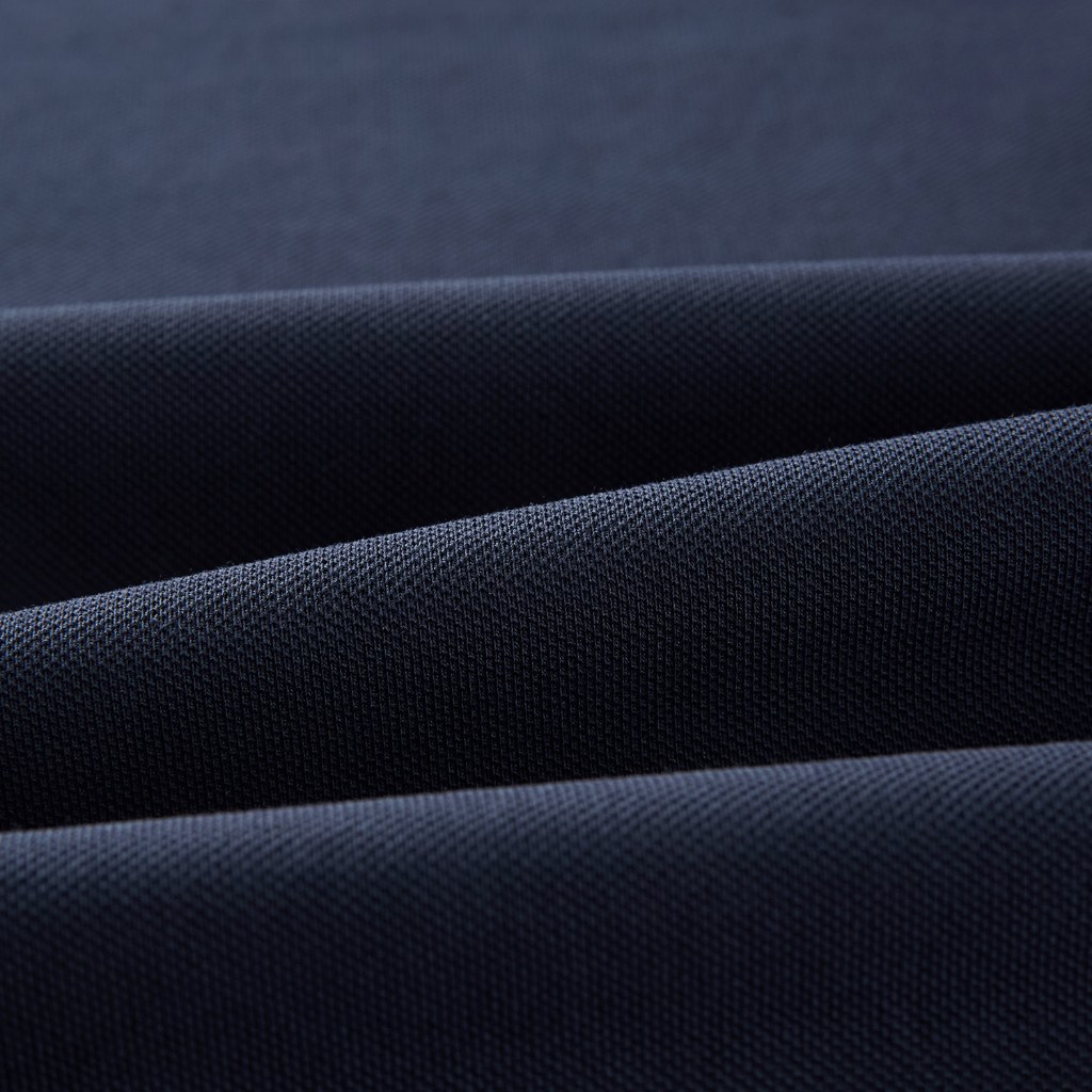 HLA - Áo POLO nam ngắn tay công nghệ vải thoáng khí mát lạnh Neckline contrasting color ICETECH  Polo Shirt