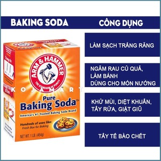 Bột baking soda Arm and Hammer 454g (Mỹ)