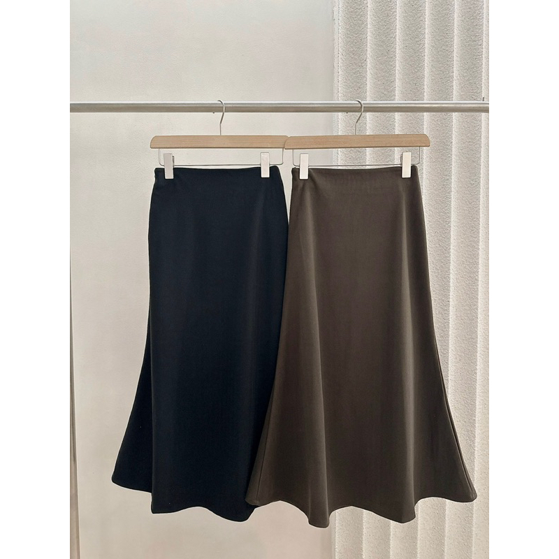 Chân váy dạ dáng dài eo chun co giãn hàng loại 1 chất đẹp