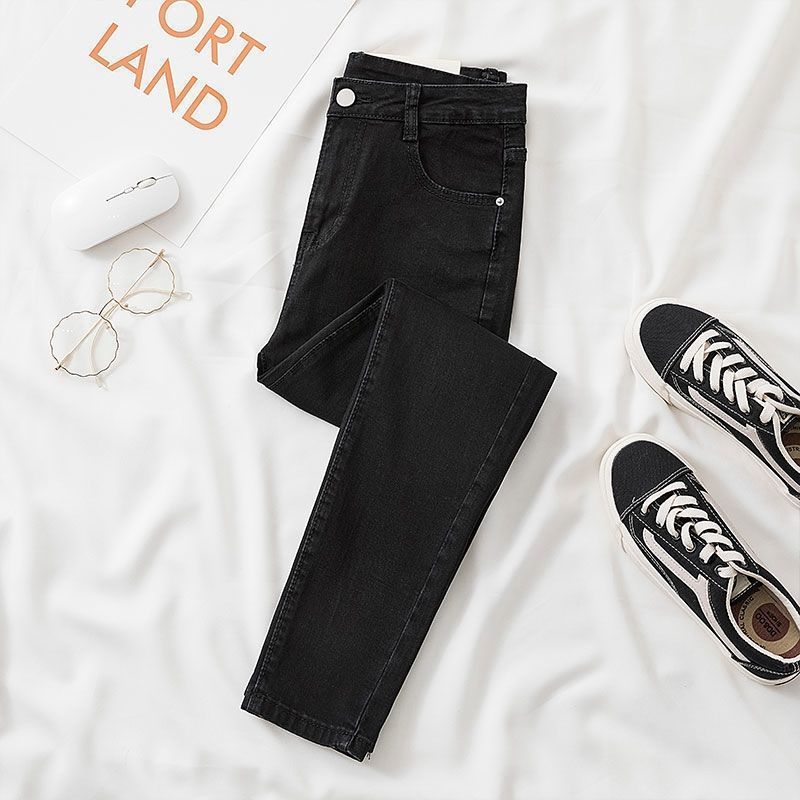 Quần jeans nữ dáng ôm skinny lưng cao Avocado, quần bò ống bó co giãn form dài phong cách trẻ trung