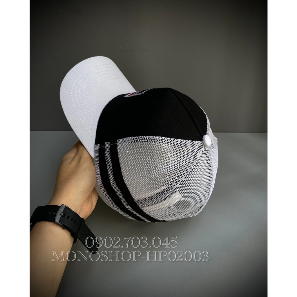 Mũ lưỡi trai Nón Kết Nam Nữ Kaki Lưới Sau Thoáng Nhẹ Logo L e  v i Ép Nhiệt Unisex HP02003