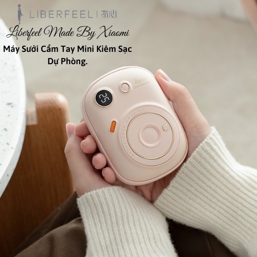 Máy sưởi mini cầm tay Xiaomi Liberfeel 2023 T55 kiêm sạc dự phòng 10000mah làm nóng nhanh
