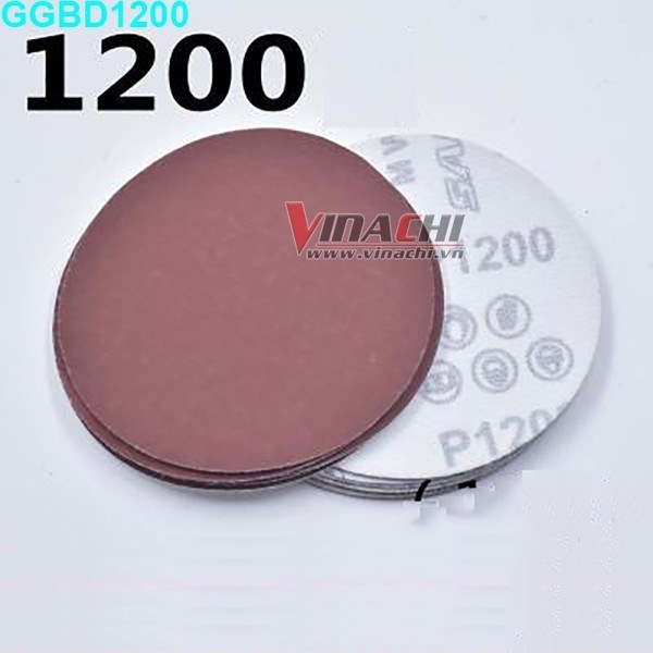 Combo 10 Tờ Giấy Nhám Tròn 120mm Gắn Máy Mài Giá Rẻ các cỡ