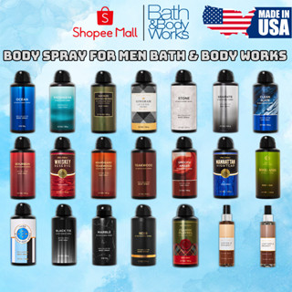 Body Mist Bath And Body Works Nam Chính Hãng, Xịt Thơm Body Toàn Thân Bath And Body Works Hương Nước Hoa 104g