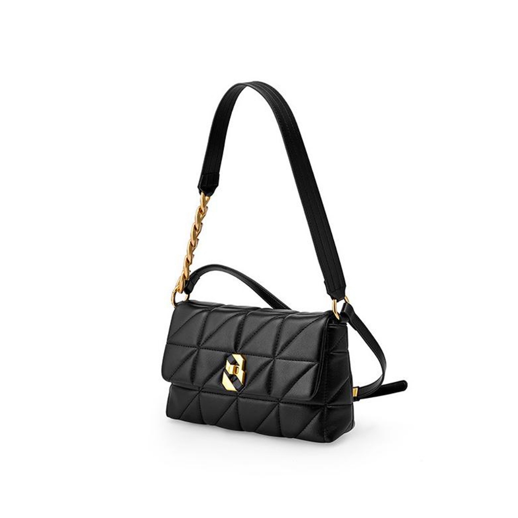 Túi xách nữ đeo vai đeo chéo sành điệu túi thời trang Bag.thanhthu thiết kế khoá đan da 841