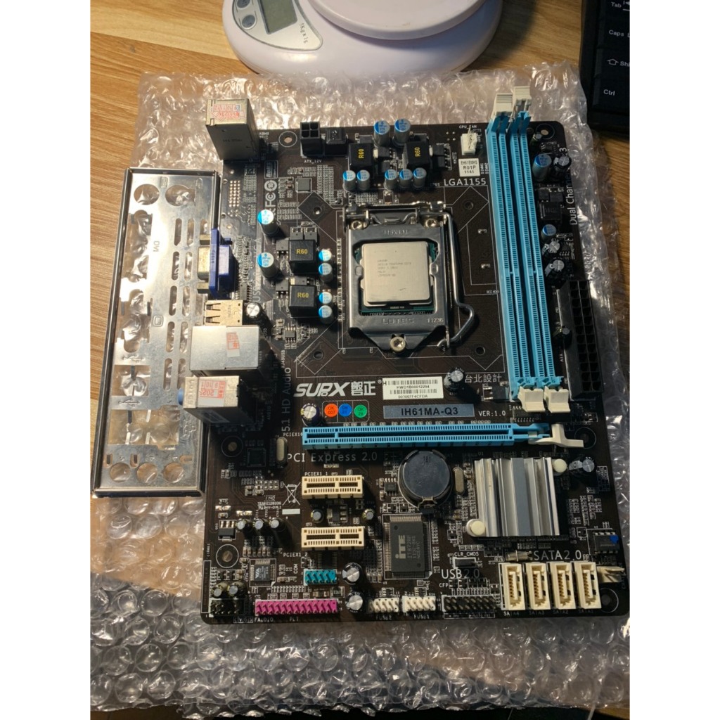 combo main h61 cpu g870 MAQ3