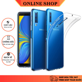 Samsung Galaxy A750/ A7 2018 Ốp lưng trong suốt chống sốc 4 góc