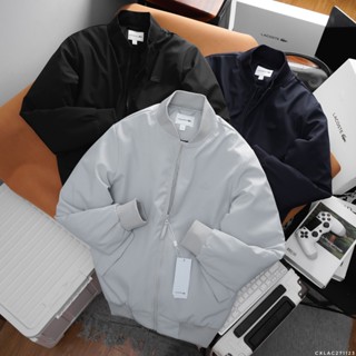 Áo Khoác Nam Bomber LCST, vải cotton đặc điểm hỗ trợ ngăm thấm nước, bo tay ấm áp, Hàng Vnxk - KB32