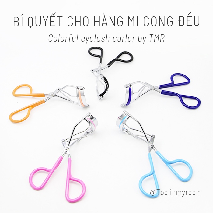 TMR Kẹp Bấm Mi Tơi Và Cong Đều 3 Màu Navy Tiện Lợi Hiệu Quả Tức Thì Chất Liệu Thép Không Gỉ Chắc Chắn