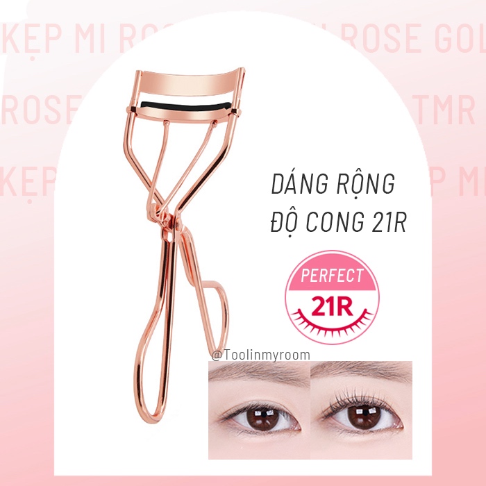 Bấm Mi TMR Chuyên Dụng Dành Cho Mọi Dáng Mắt Khác Nhau Rose Gold
