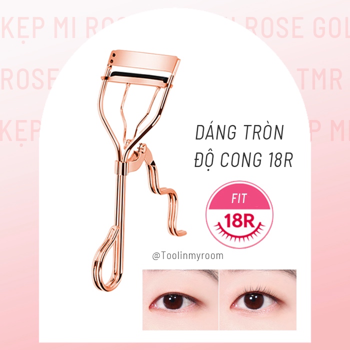 Bấm Mi TMR Chuyên Dụng Dành Cho Mọi Dáng Mắt Khác Nhau Rose Gold