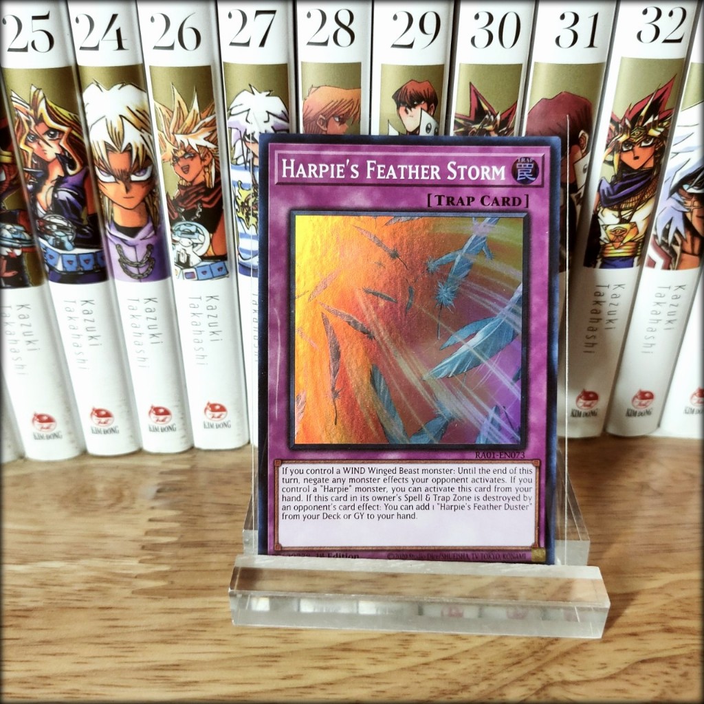 Thẻ bài Yugioh Chính Hãng Harpie’s Feather Storm
