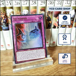 Thẻ bài Yugioh Chính Hãng Ice Barrier
