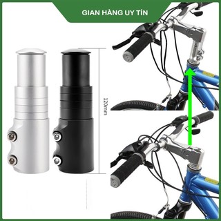 Ống nối cổ tăng chiều cao ghi đông, nâng trục ghi đông xe đạp thể thao, bộ đầu tăng cường nâng cổ pô tăng ghi đông
