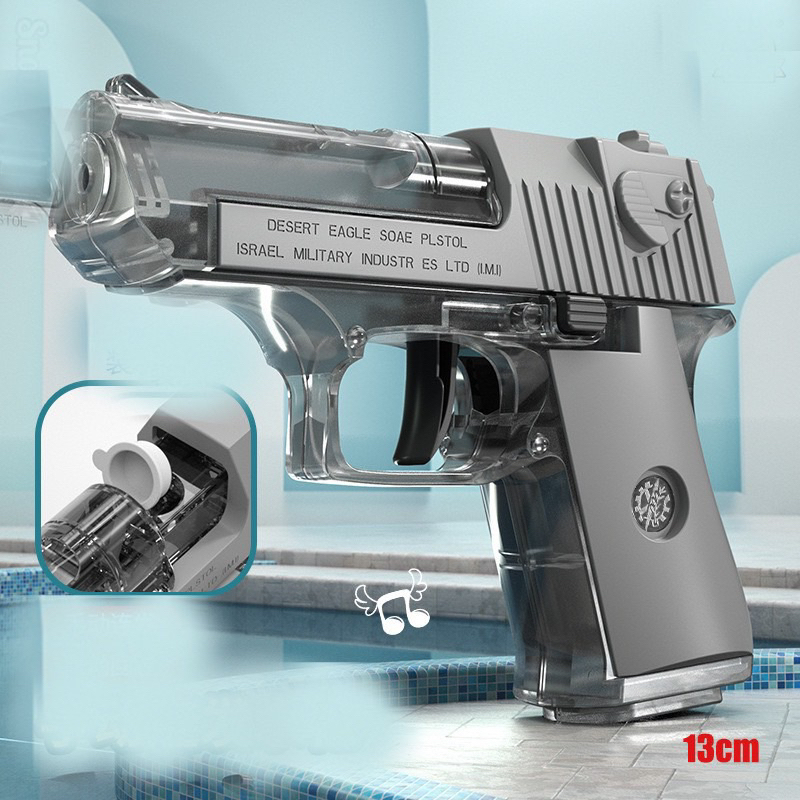 Đồ chơi súng phun nước cơ tay thế hệ mới đồ chơi cà rốt vô tri 1911 Glock mùa hè dành cho bé vận động ngoài trời