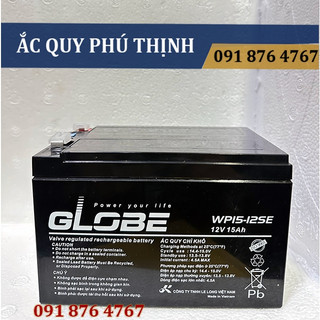 Ắc quy lưu điện Globe 12v - 15Ah WP15-12SE
