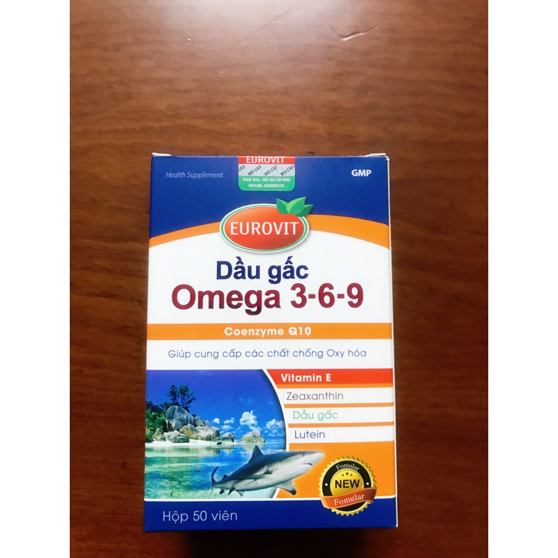 Viên dầu gấc Omega 369