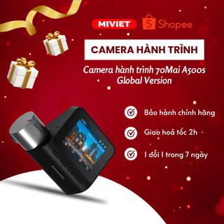 Camera hành trình Xiaomi 70MAI A500S (Chỉ Camera Trước) - A500s-1 (Camera Trước và Sau) - Quay 2K - Hàng chính hãng