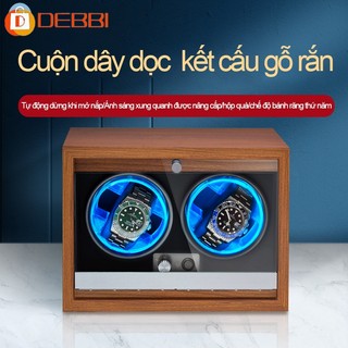 Hộp đựng đồng hồ cơ bảo vệ khi mất điện ở nhiệt độ cao với 2 ngăn quay và lên dây
