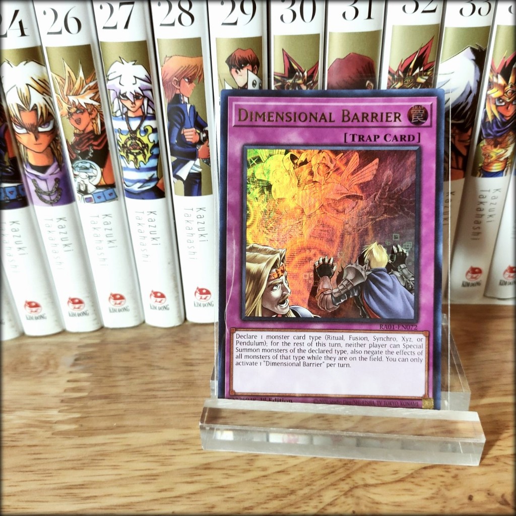 Thẻ bài Yugioh Chính Hãng  Dimensional Barrier