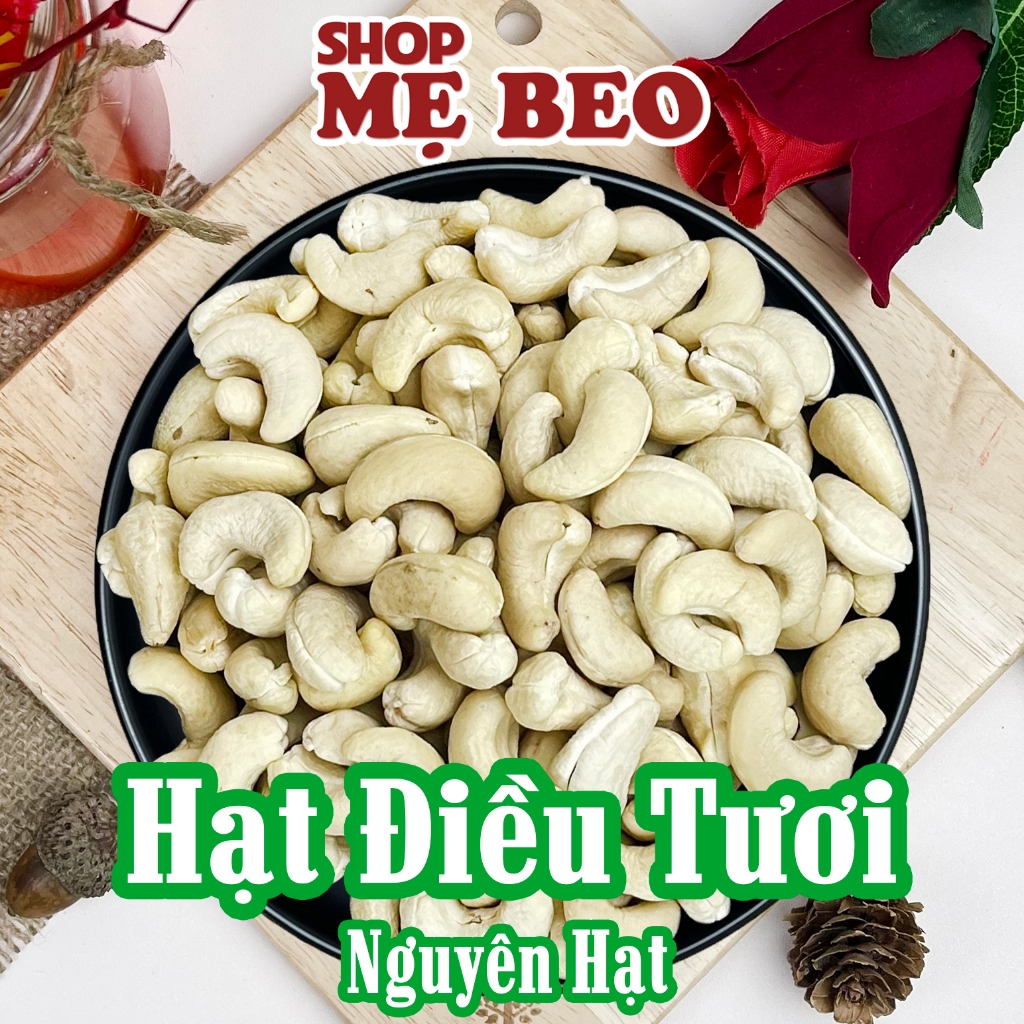 Hạt Điều Tươi Nguyên Hạt Làm Sữa Làm Bánh Shop Mẹ Beo