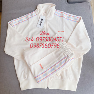 Bộ nỉ nerdy màu be xuất dư unisex form to