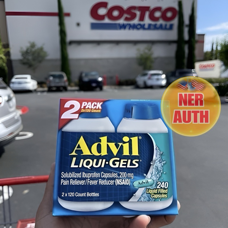 Advil Liqui Gels 240v của Mỹ