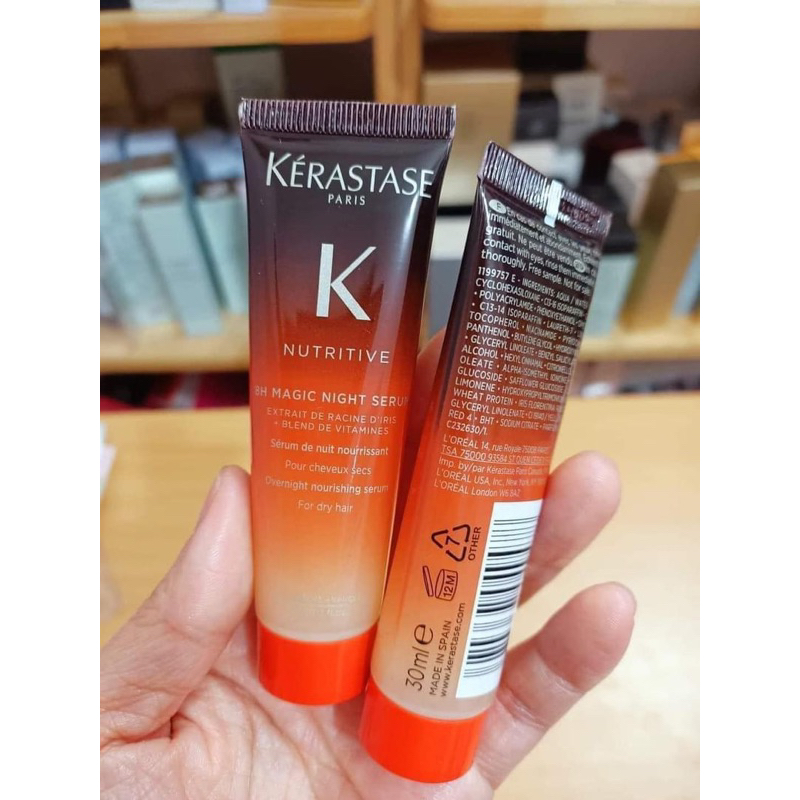 Serum dưỡng tóc ban đêm Kérastase Nutritive 8H Magic Night 30ml/90ml